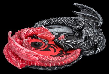 Figuren Shop GmbH Räucherstäbchen-Halter Räucherhalter Drachen - Infinity Dragon - Spiral Fantasy Dekoration Dr