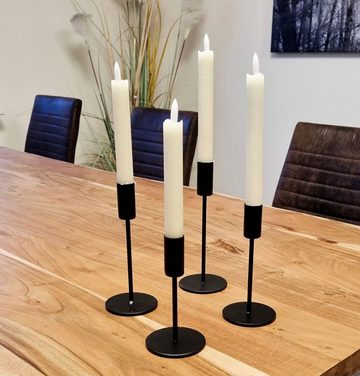 Ambiente Haus Kerzenständer Kerzenständer 4er Set - (H) 20 cm (1 St)