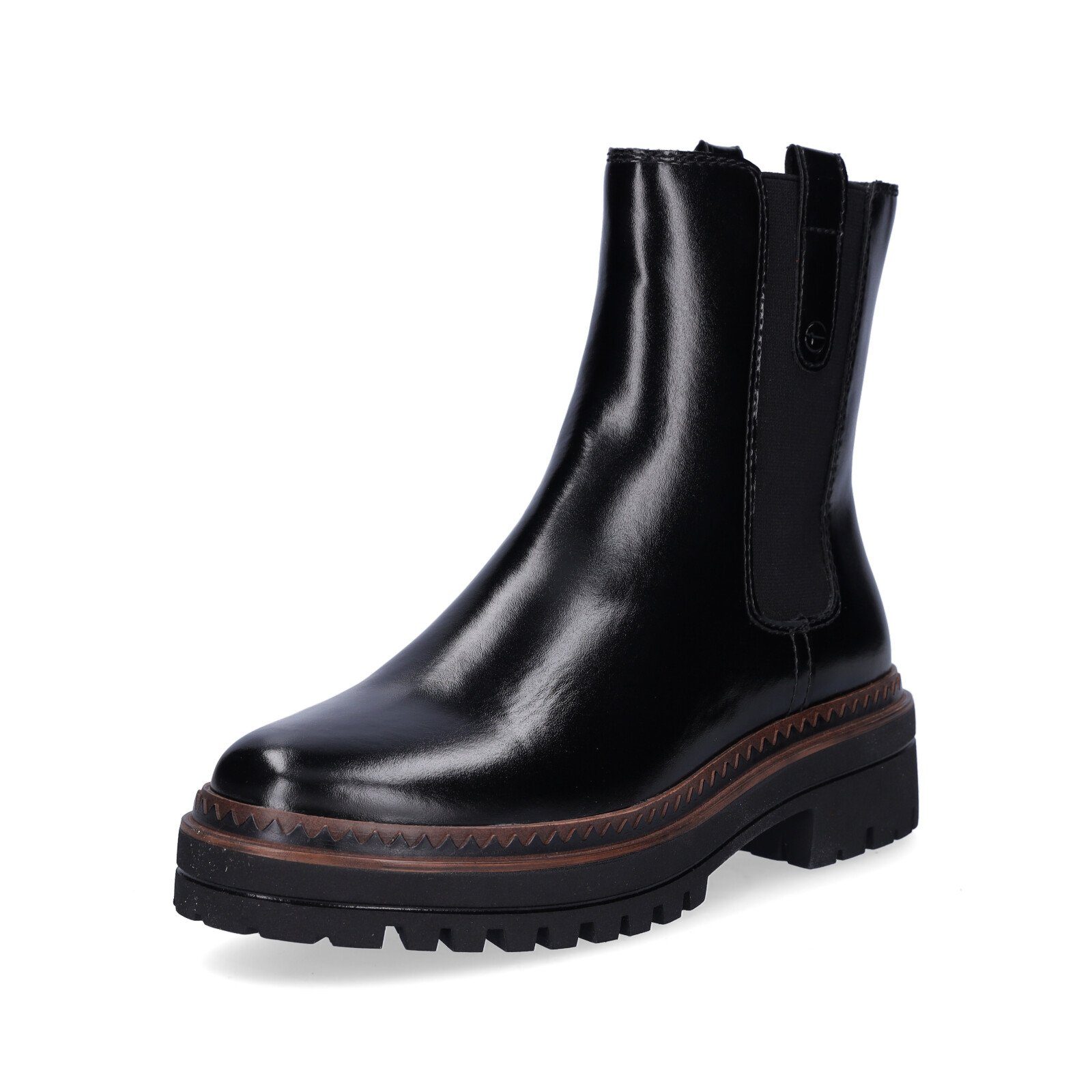 Tamaris Tamaris Damen Chelsea Boot schwarz Chelseaboots