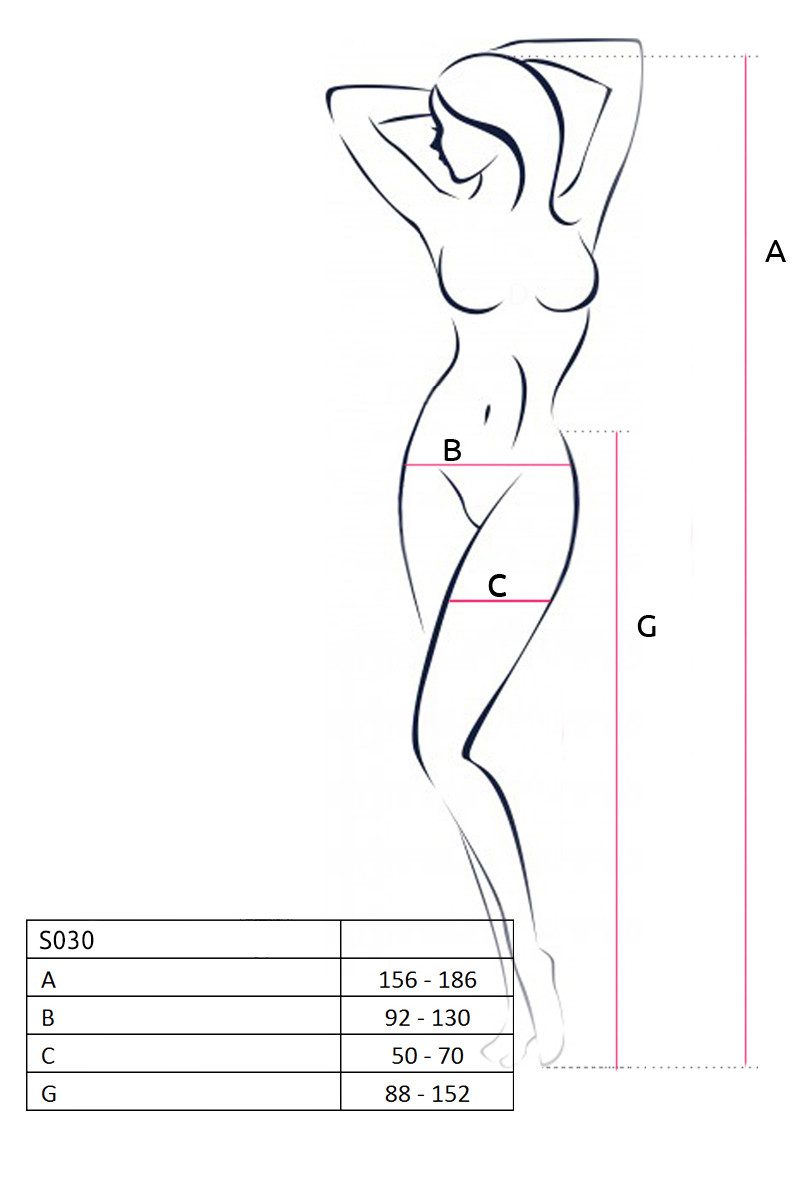 Passion Ouvert Strumpfhose Strumpfhose ouvert in weiß - one Size
