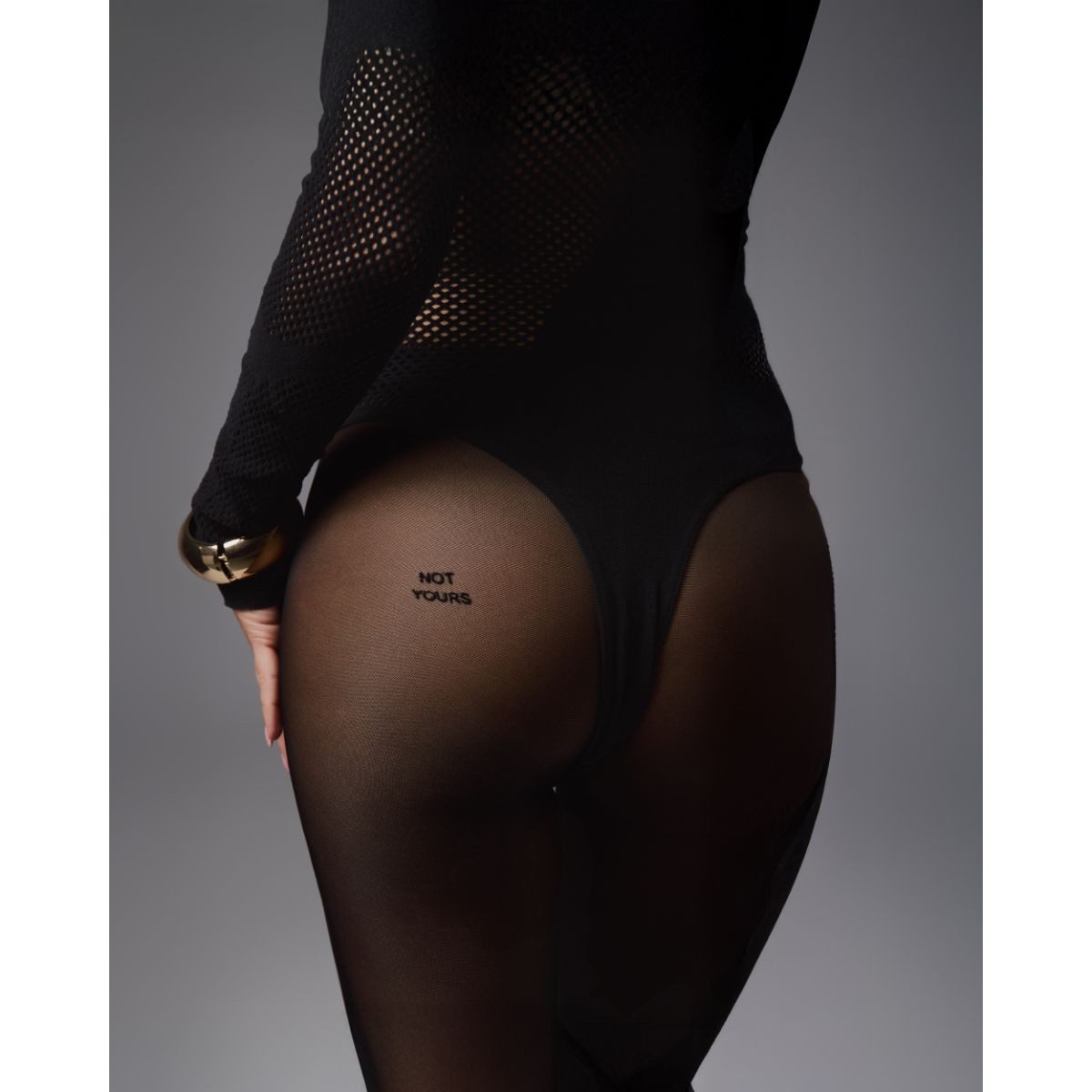 Obsessive Strapsstrümpfe Obsessive - Patrise Yours Strumpfhose - Schwarz (1-Paar)