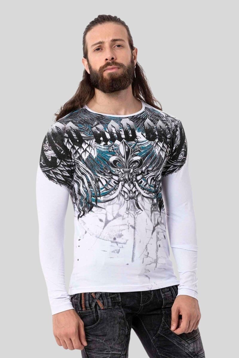 Cipo & Baxx T-Shirt Sweatshirts mit coolem Print günstig online kaufen