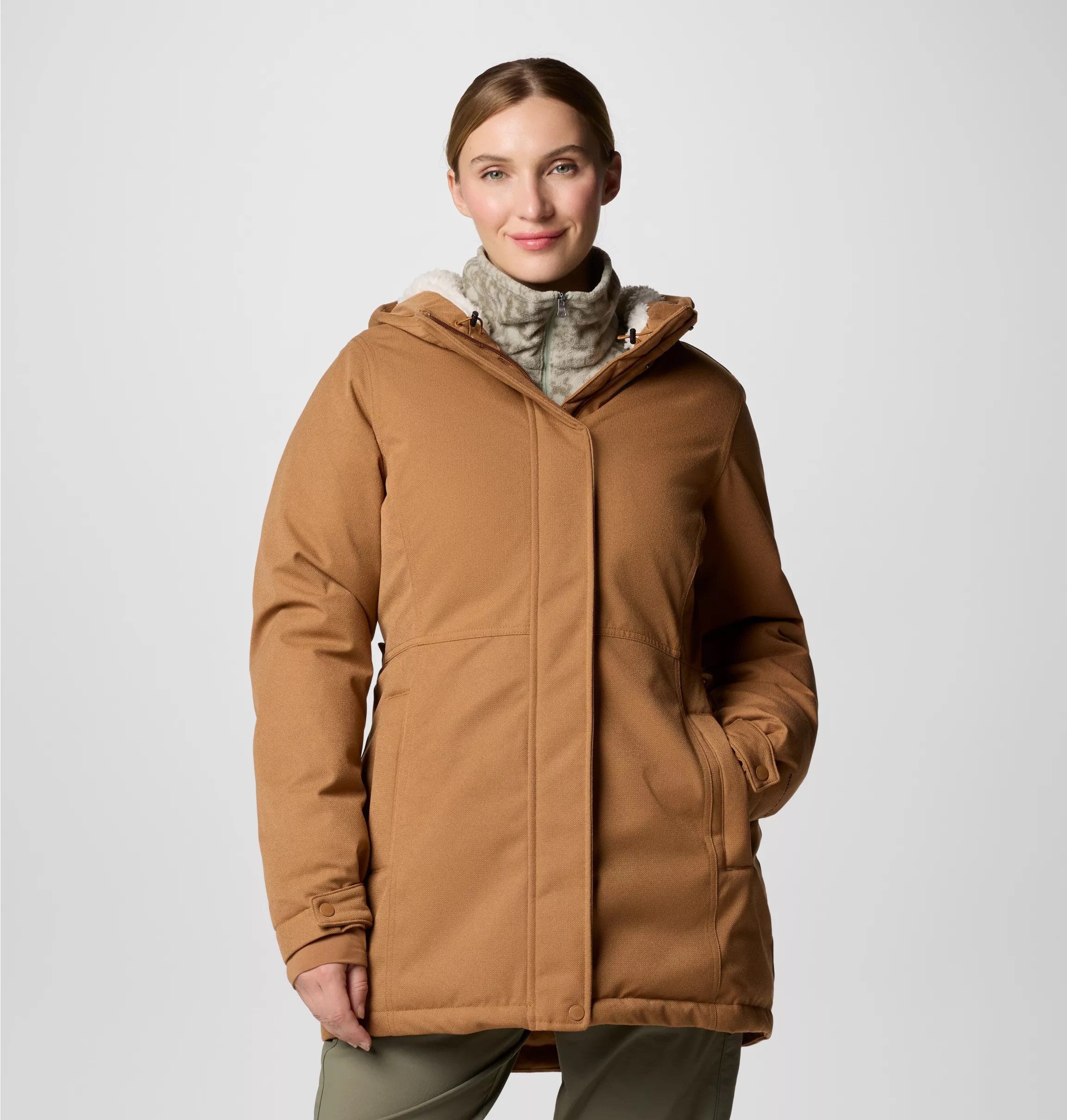 Columbia Funktionsjacke Alameda Ridge Insulated Parka CAMEL BROWN