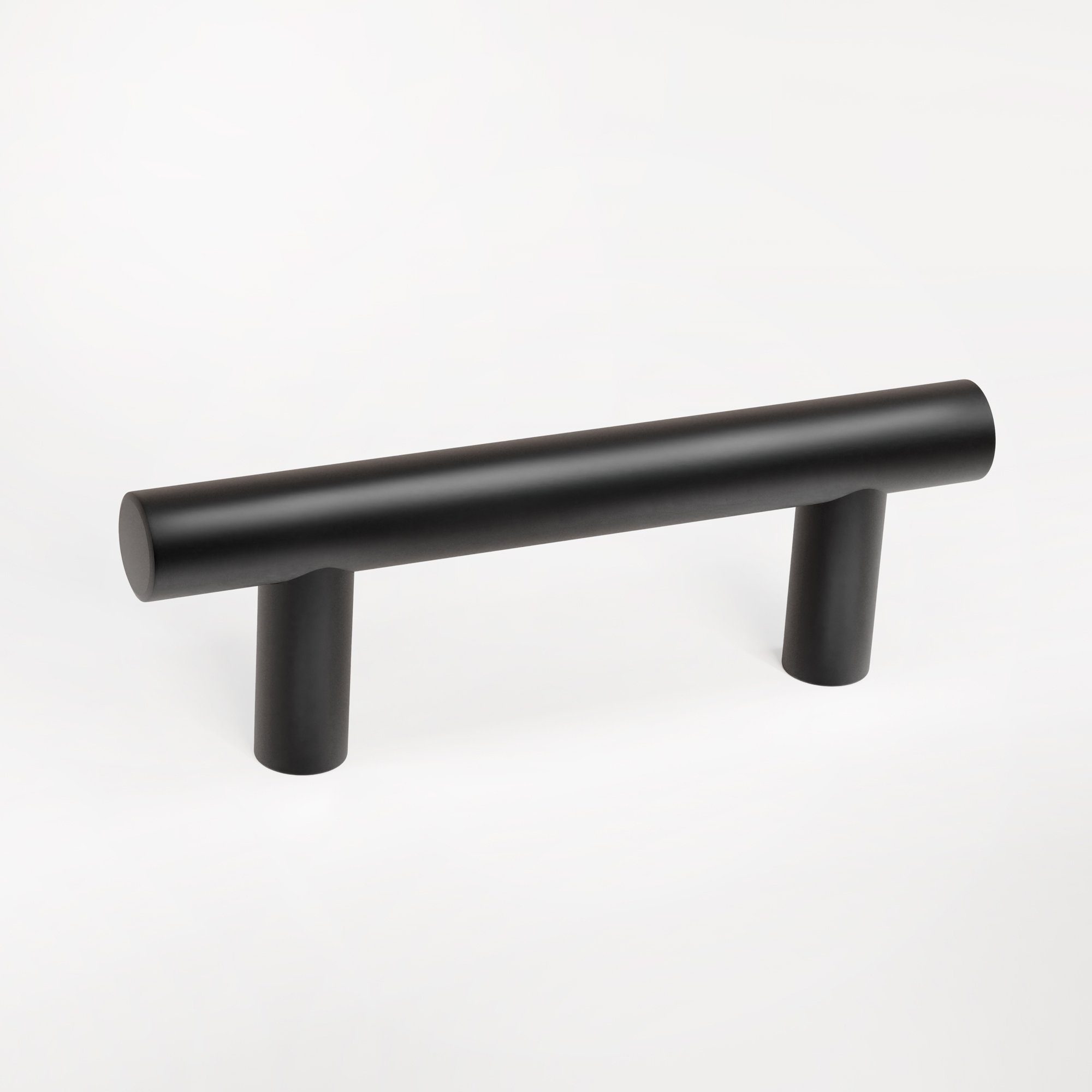 Prima-Online Möbelgriff Möbelgriff Küchengriff Schrankgriff mit Schrauben Schwarz Matt 10-50cm (1-St)