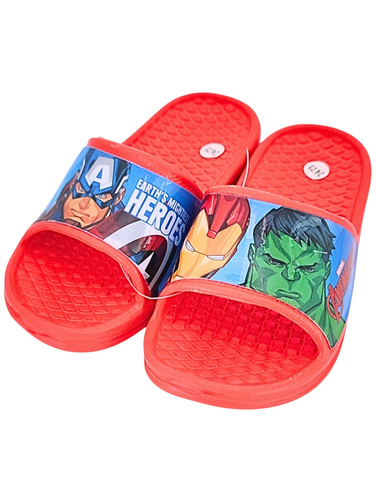 The AVENGERS Marvel Badeschuh (2-tlg) Jungen Schlappen Größe 24 - 31