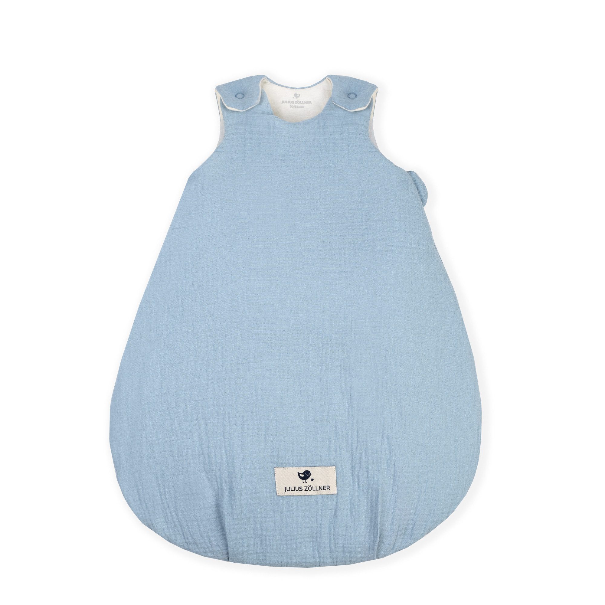 Julius Zöllner Babyschlafsack Musselin, umlaufender seitlicher Reißverschluss