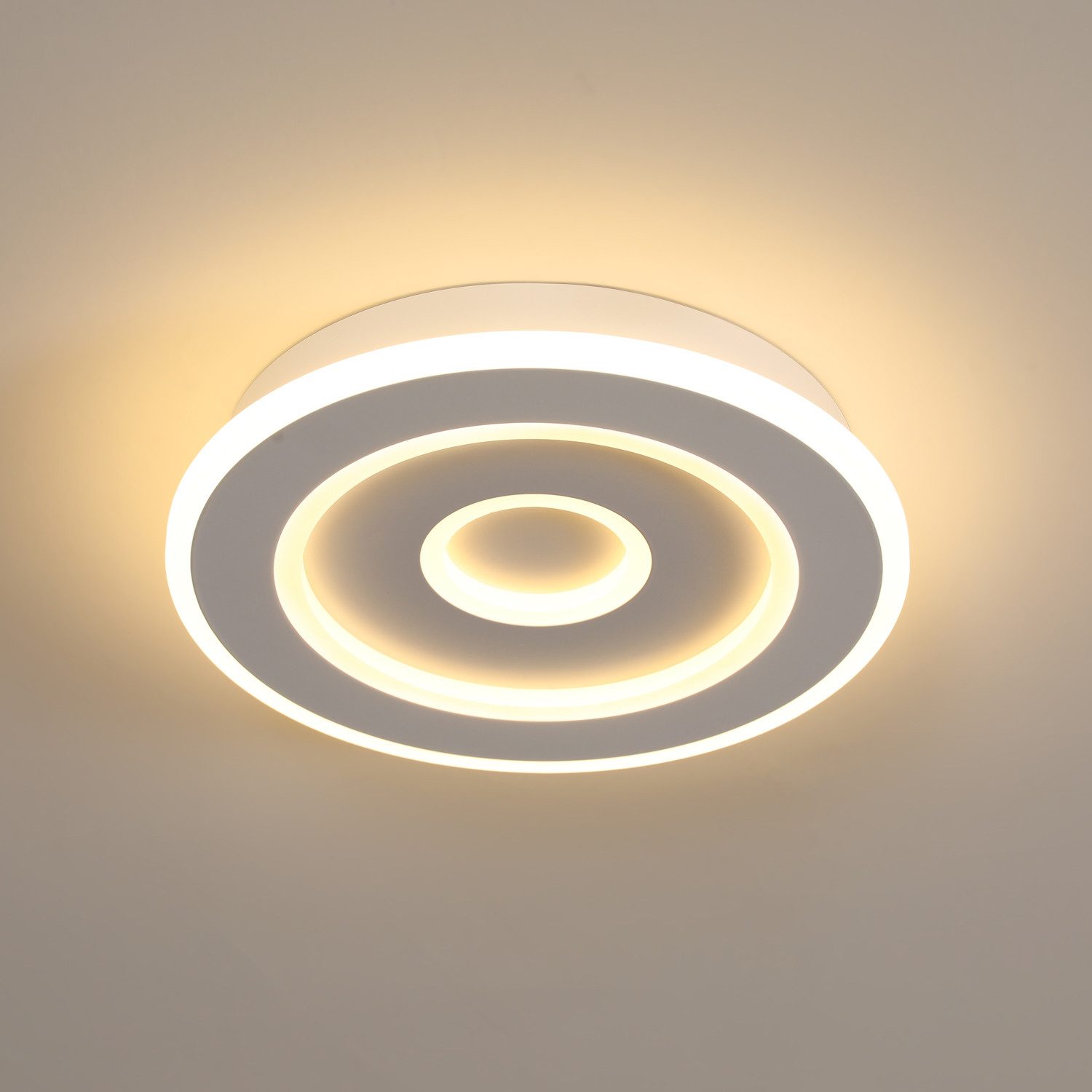 Goeco Deckenleuchte Ultradünne Acryl-Deckenleuchte, LED Deckenlampe, rund 2 günstig online kaufen