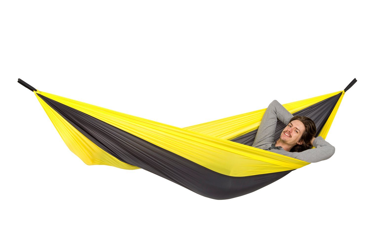 Amazonas Hängematte Ultra-Light Adventure Hammock: Leichtgewichtiges Outdoor-Erlebnis (Packmaß ca. 18 x 6 cm), nur 180 g