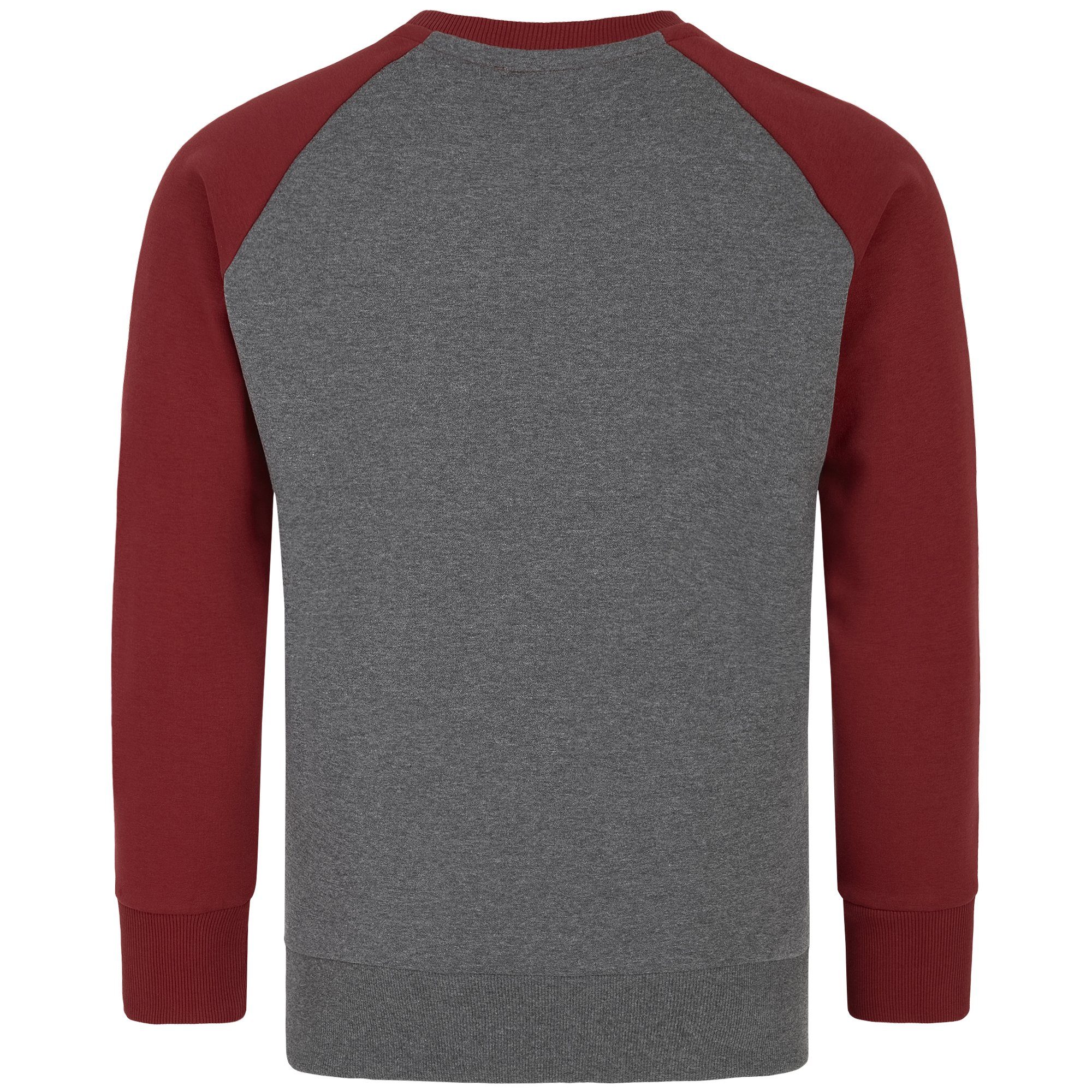 Amaci&Sons Sweatshirt MILWAUKEE Sweatshirt mit Rundhalsausschnitt günstig online kaufen