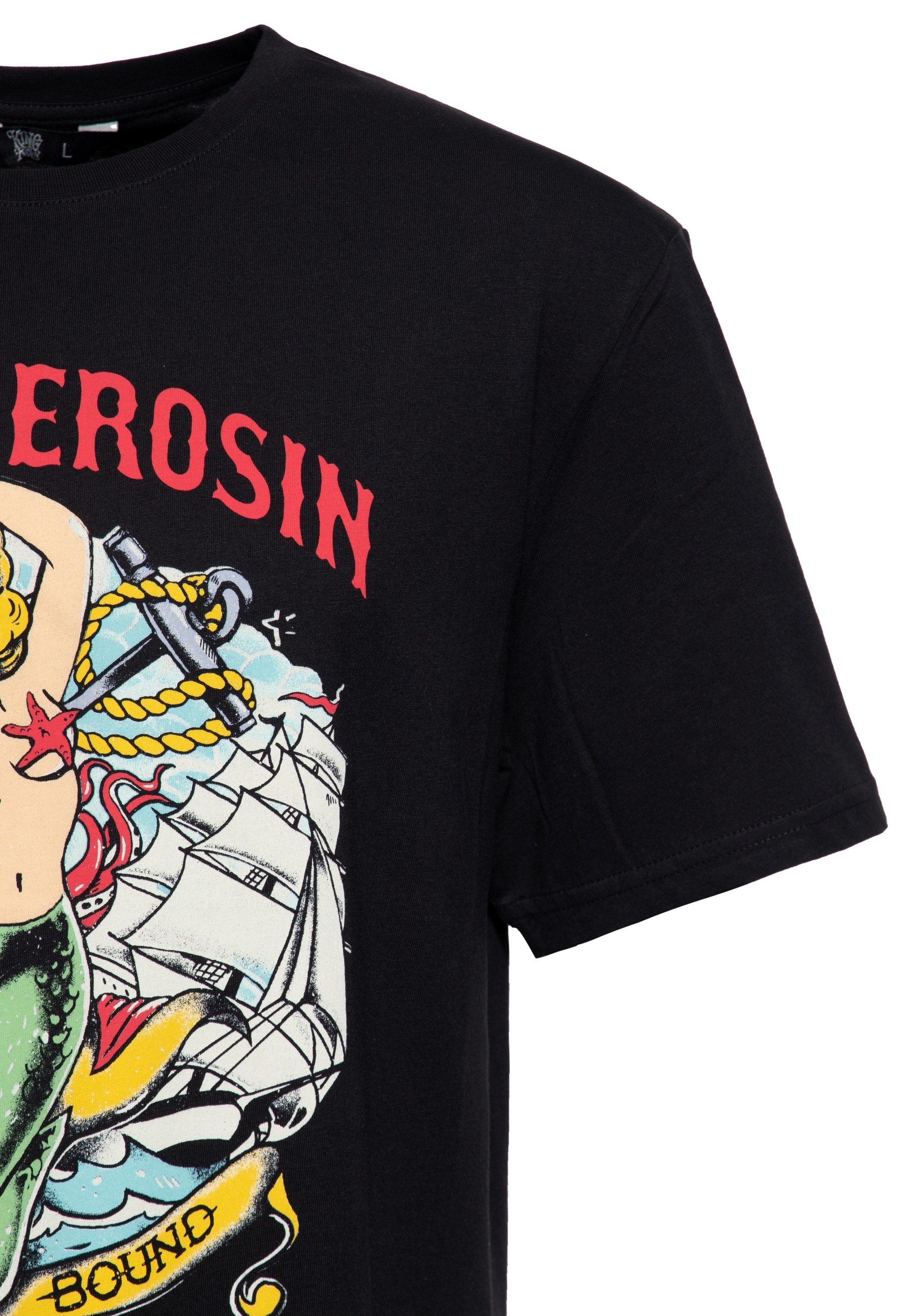 KingKerosin Print-Shirt Homeward Bound (1-tlg) mit Vintage-Motiv Print