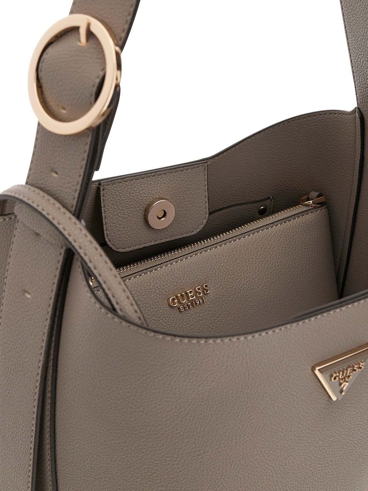 Guess Schultertasche Bucket Bag (Set, 2-tlg)