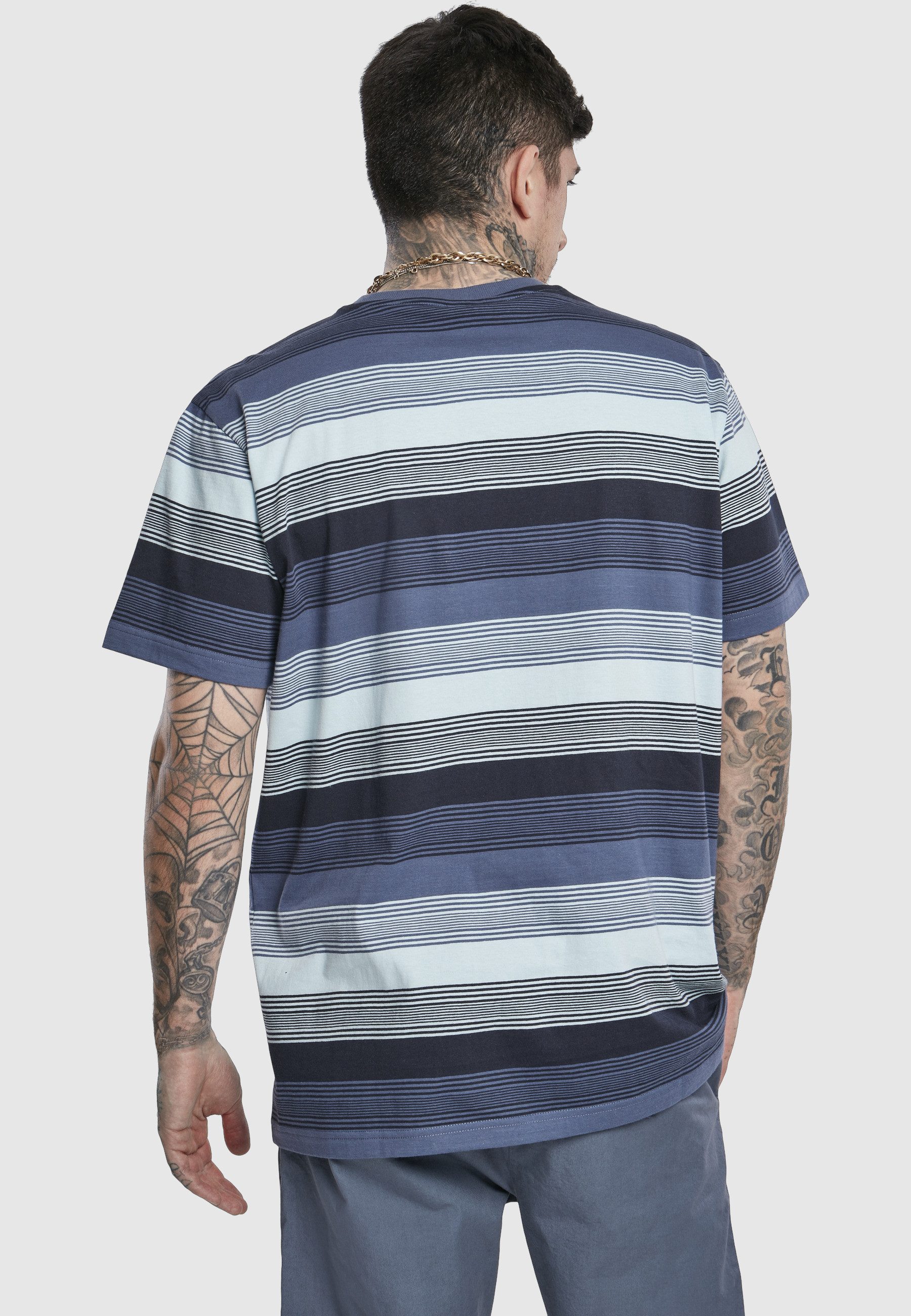 URBAN CLASSICS T-Shirt Urban Classics Herren Yarn Dyed Sunrise Stripe Tee (1-tlg)
