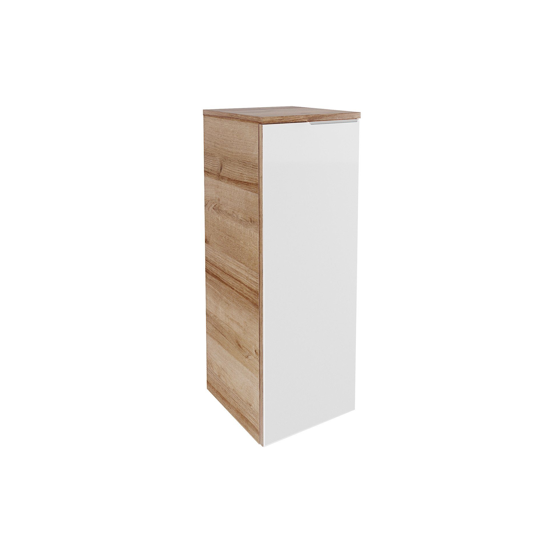 Fackelmann Hängeschrank B.Brillant 30 cm Asteiche/Glas Anthrazit günstig online kaufen