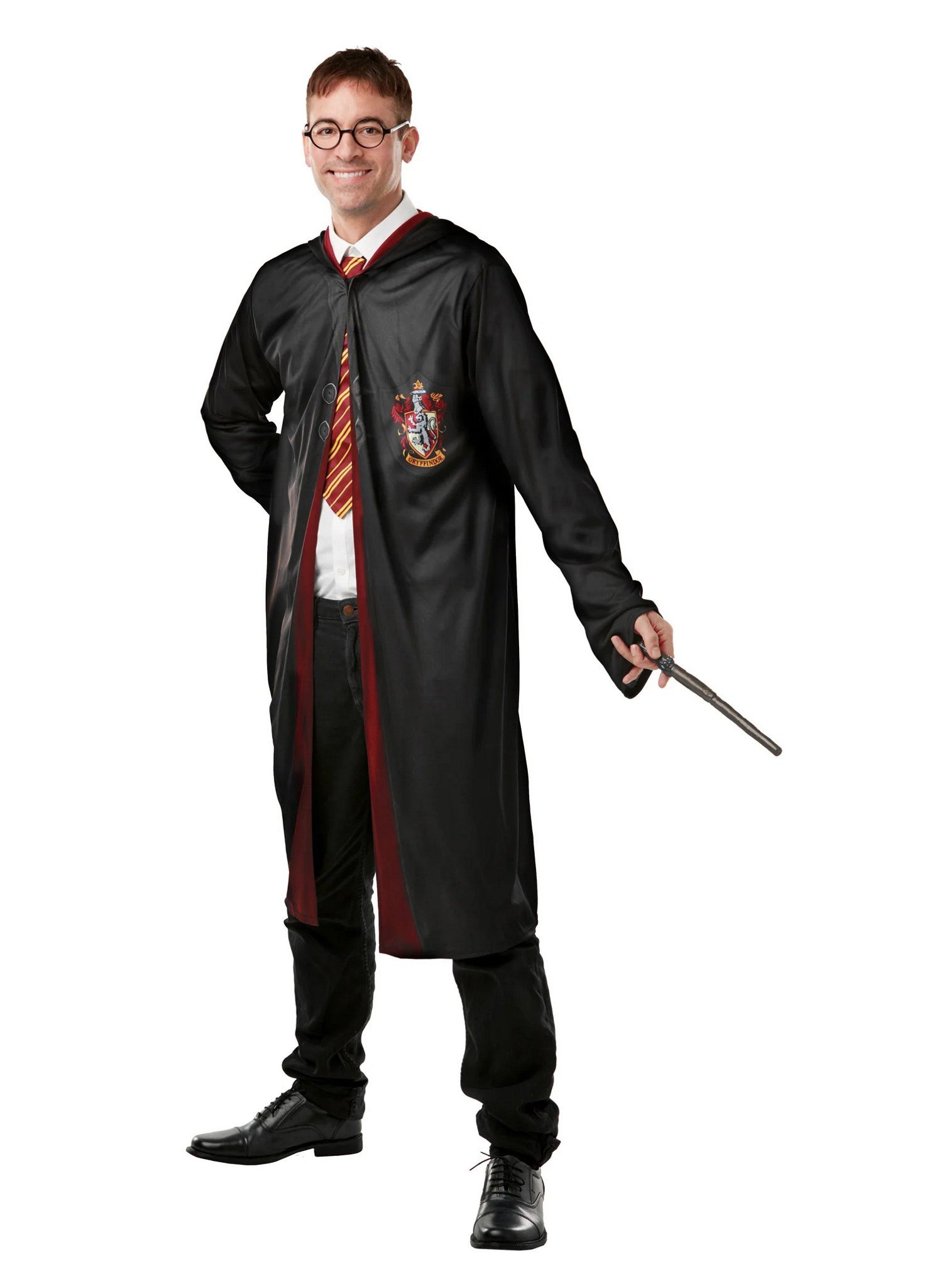 Metamorph Umhang Harry Potter – Gryffindor Kostümset, Basic Set für erwachsene Hogwarts-Schüler