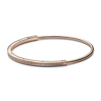 Pandora Perlenarmband Pandora Armreif Signature 582313C01-3 14k rosé vergoldet