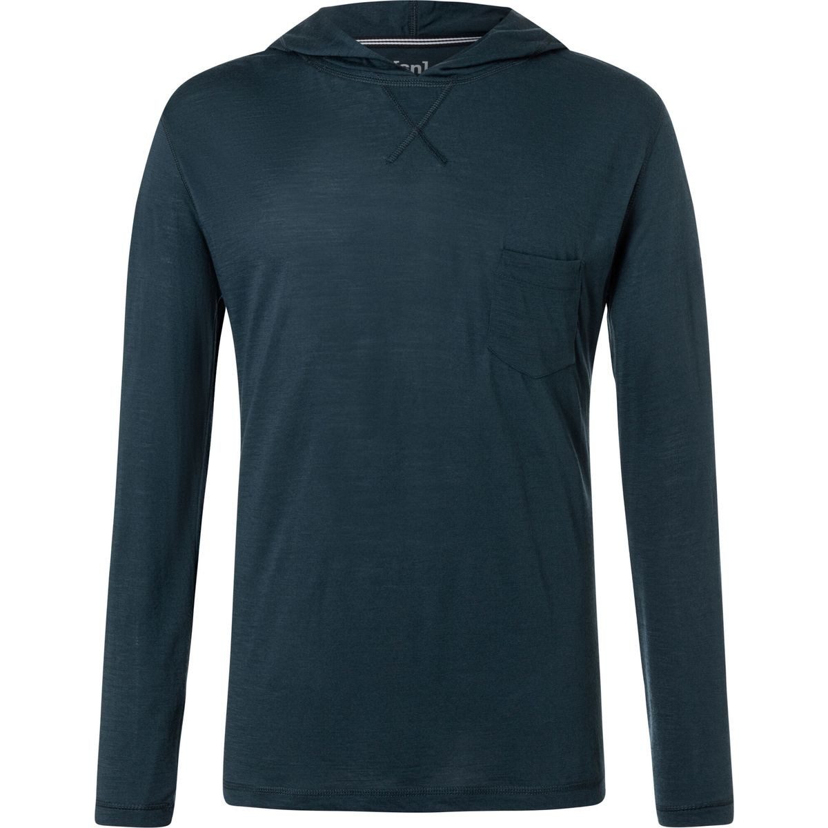 SUPER.NATURAL Sweatshirt M Light Hoodie Leichter Herren-Hoodie aus Merinowolle, ideal für Sport und Alltag