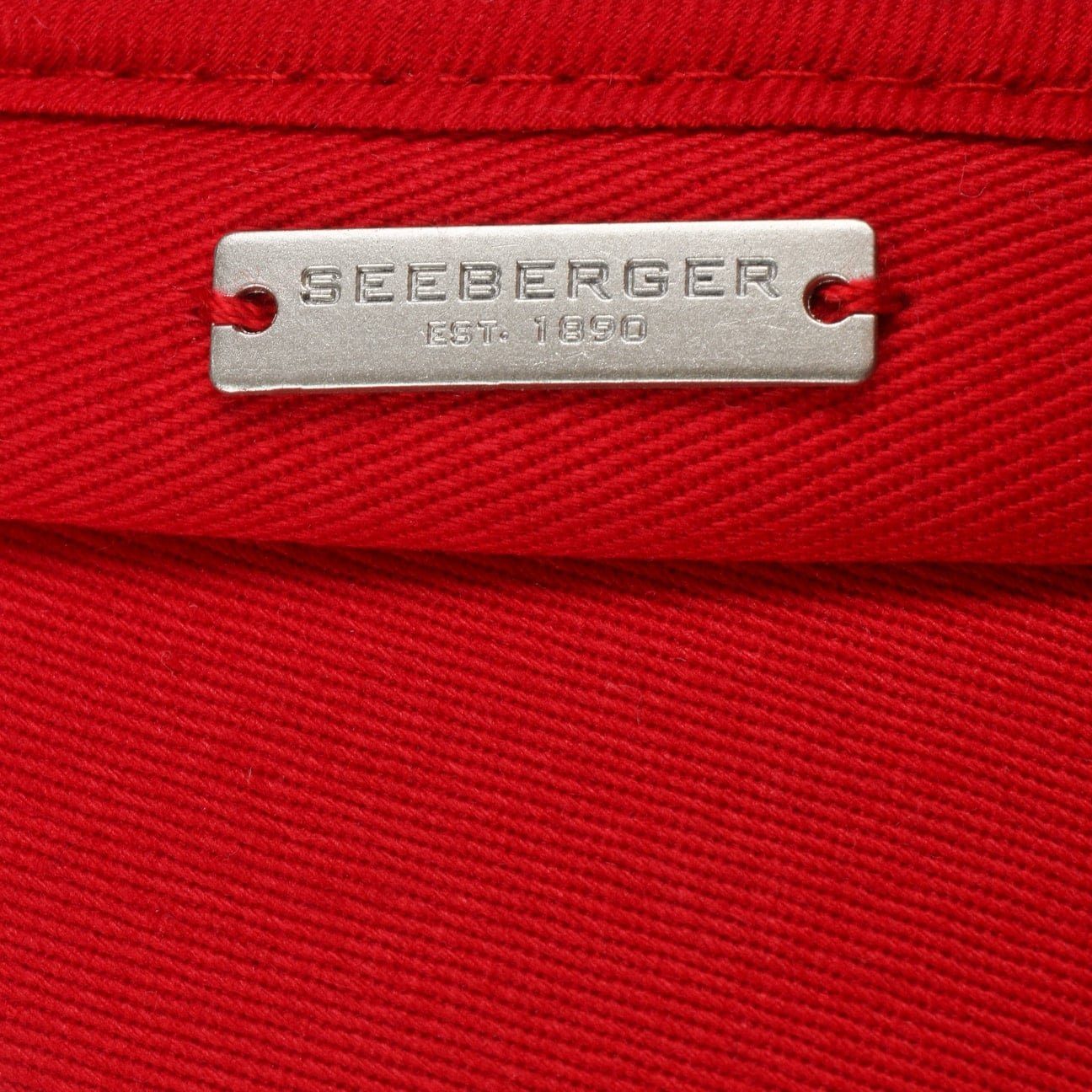 Seeberger (1-St) mit rot Visor Visor Schirm