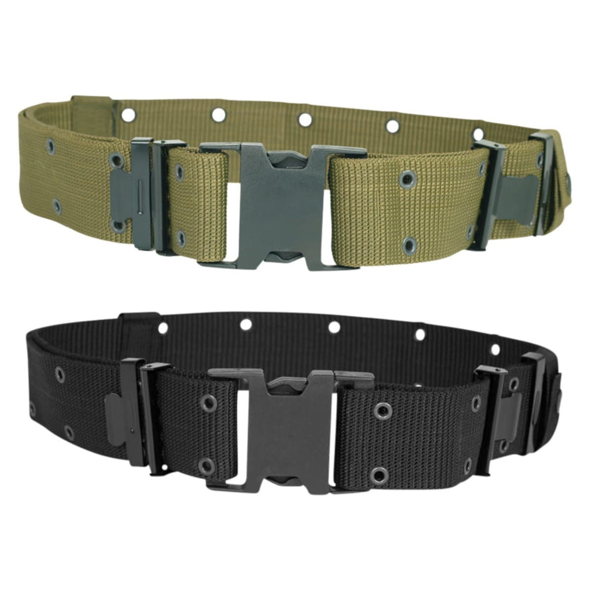 Mil-Tec Ledergürtel US Lochkoppel LC2