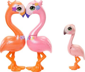 Enchantimals Minipuppe Sunshine Beach, Florinda Flamingo Familie