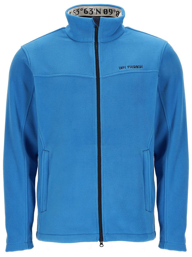 Dry Fashion Fleecejacke Aurich Herren Jacke Aurich mit Stehkragen - Wärmend günstig online kaufen