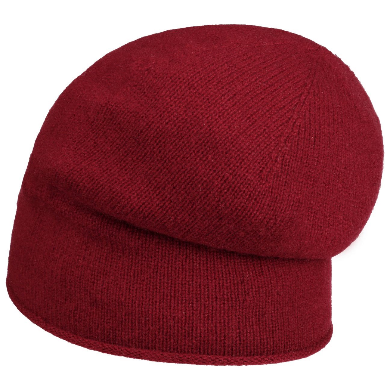 Seeberger Strickmütze (1-St) Kaschmirmütze Oversize