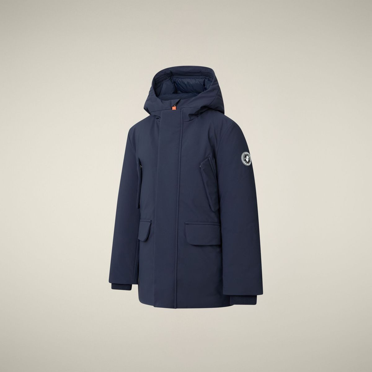 SAVE THE DUCK Funktionsparka Theo Wärmender Jungen-Parka mit umweltfreundlicher Isolierung und