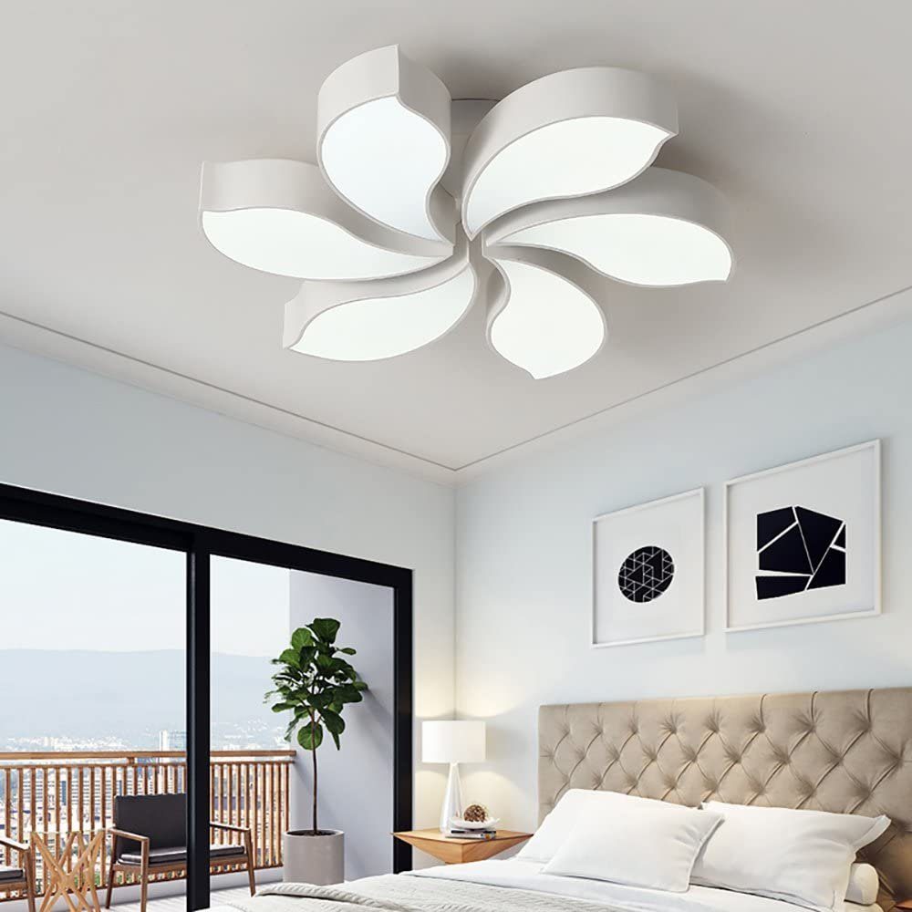 Natsen Deckenleuchte, 64W LED Deckenlampe Kronleuchter voll dimmbar mit