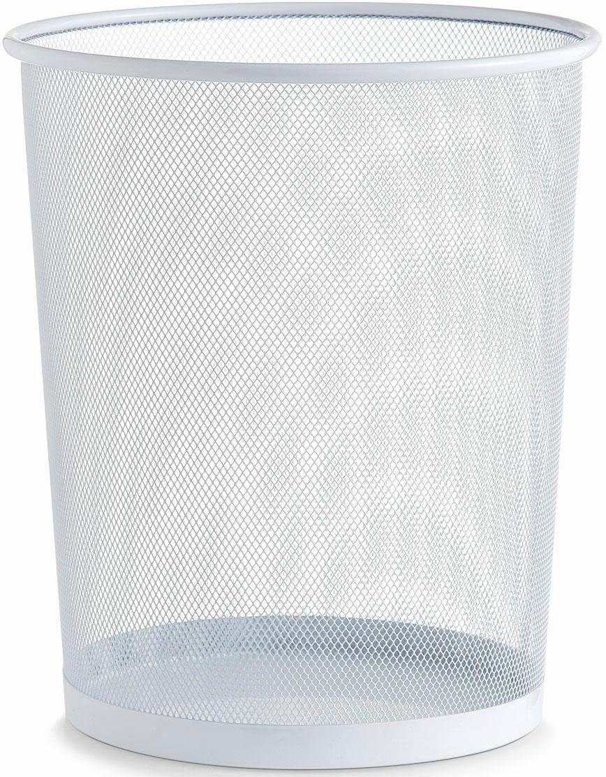 Zeller Present Papierkorb weiß | Papierkörbe