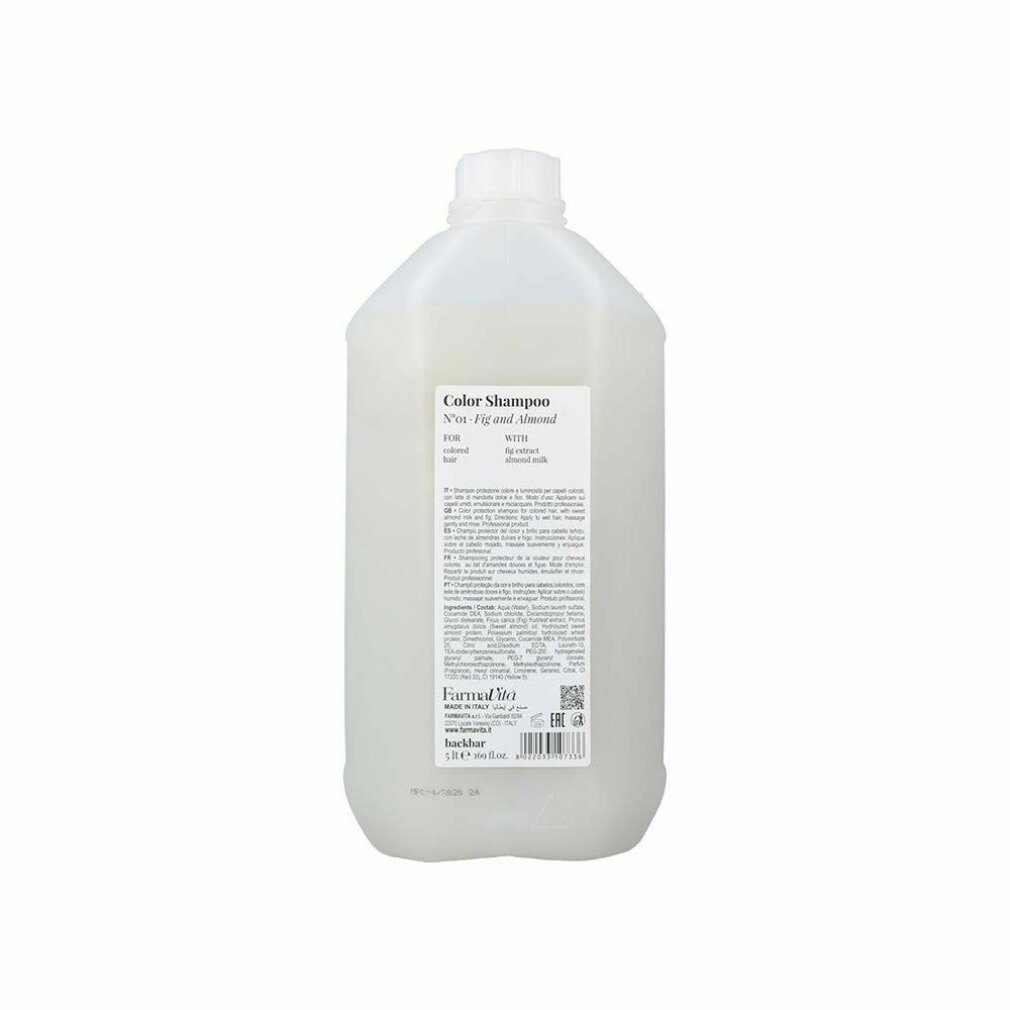 Farmavita Haarshampoo Back Bar Color Shampoo Nº01 Fig & Almond