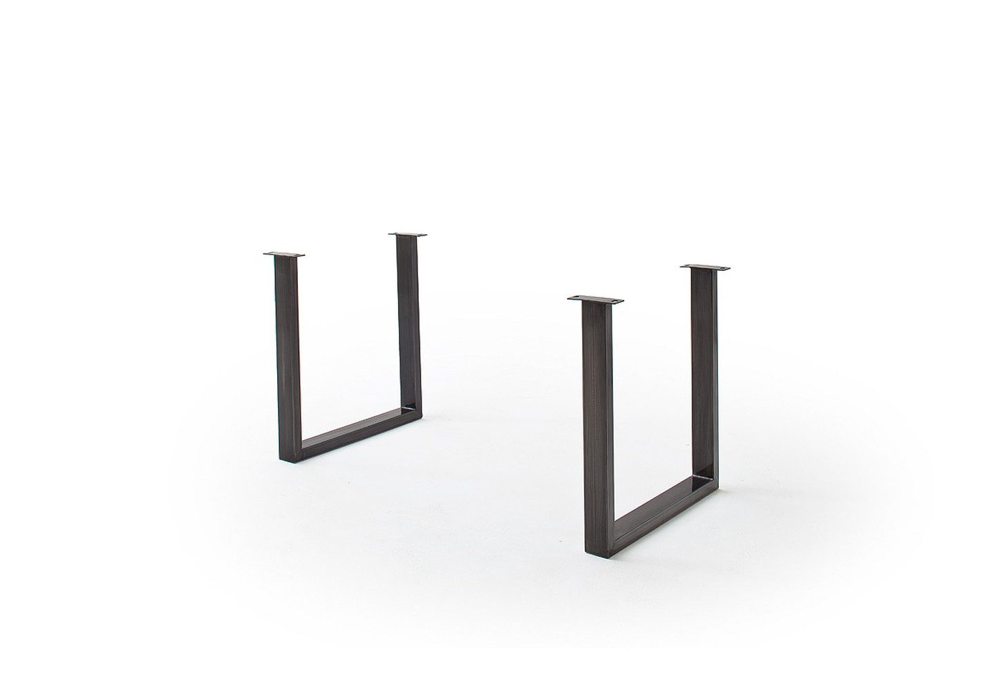 Tischgestell (2er-Set) in anthrazit - 73x74x8 (BxHxT)
