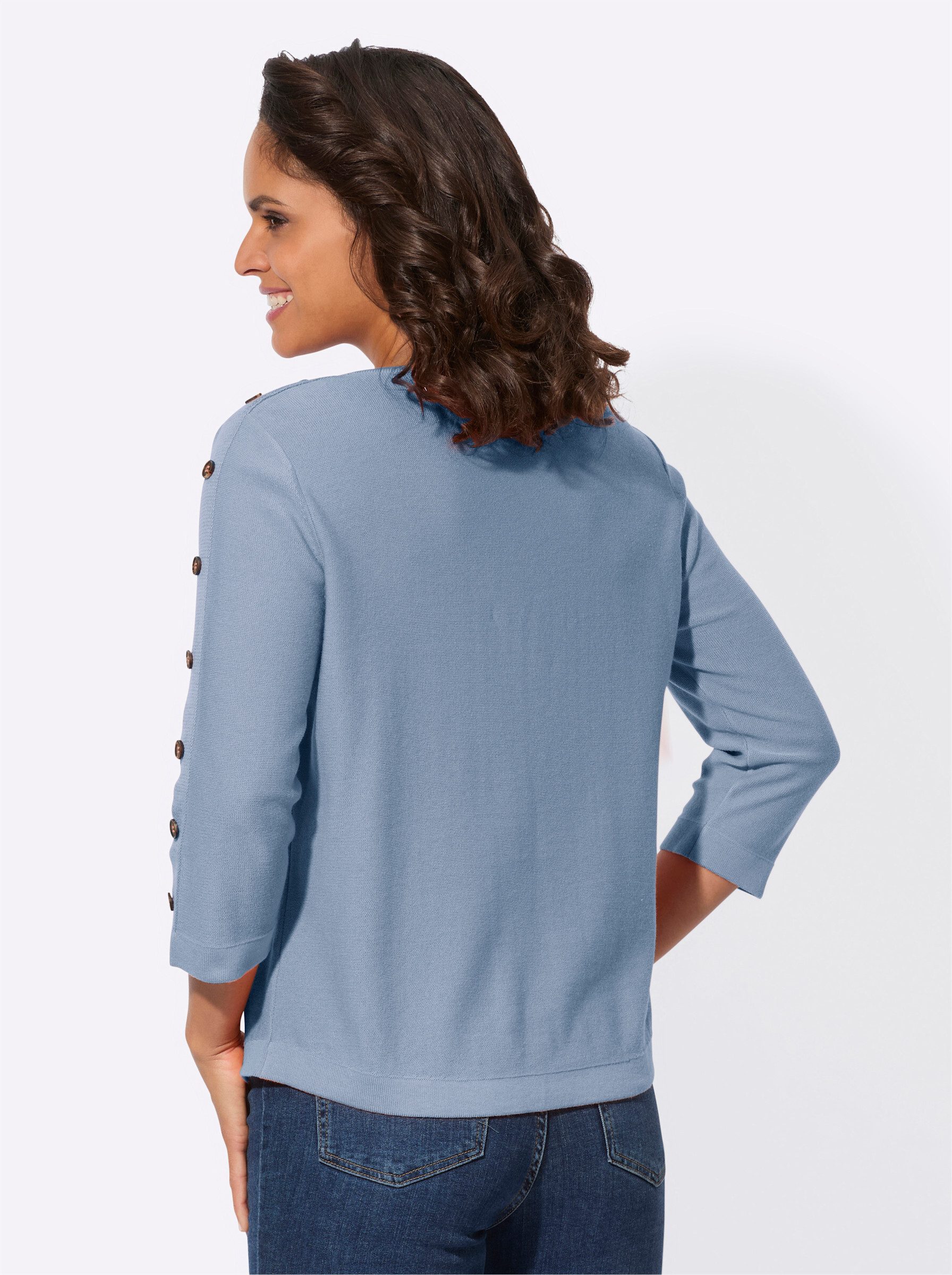 Witt Strickpullover 3/4 Arm-Pullover günstig online kaufen