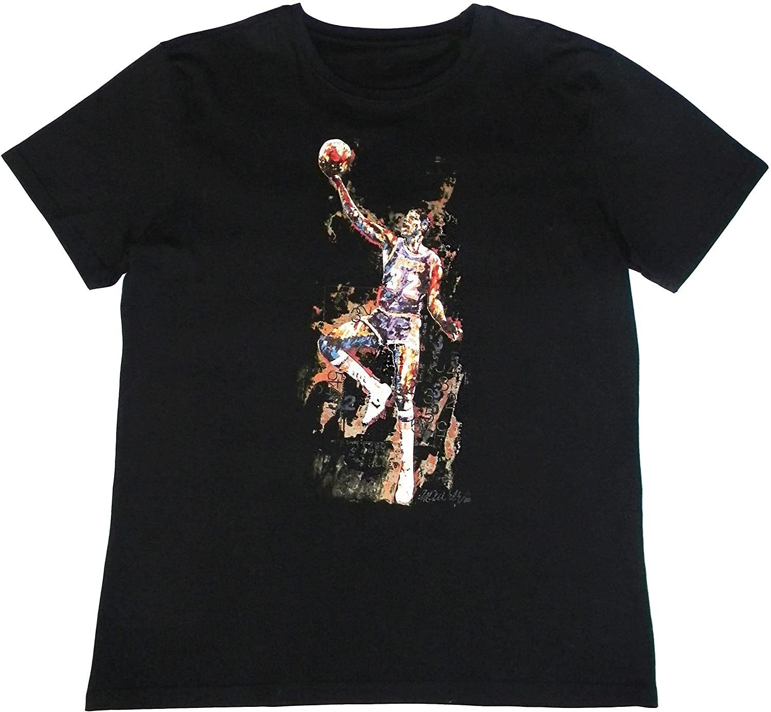 Sidney Maurer T-Shirt "Magic Johnson" (Stück, 1-tlg., Stück) mit Frontprint