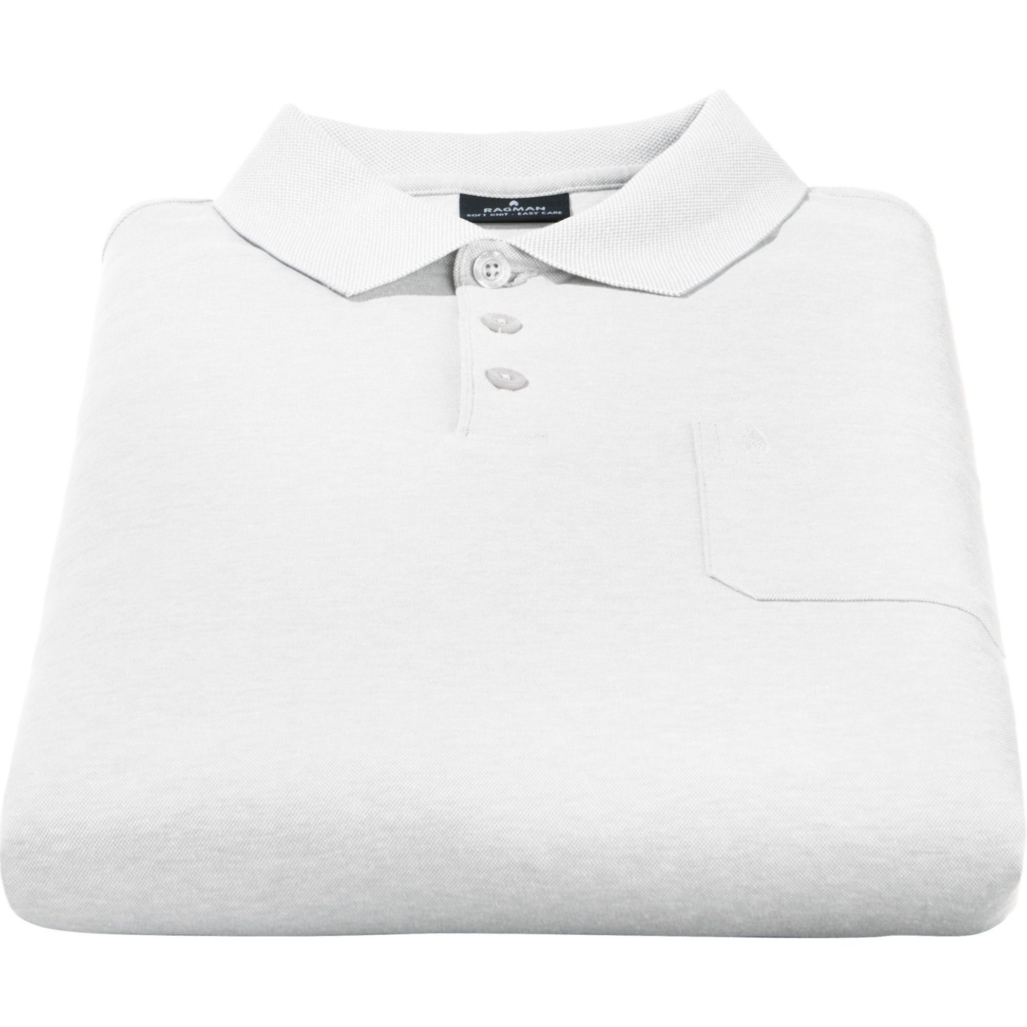 RAGMAN Sweatshirt Herren-Poloshirt Uni günstig online kaufen