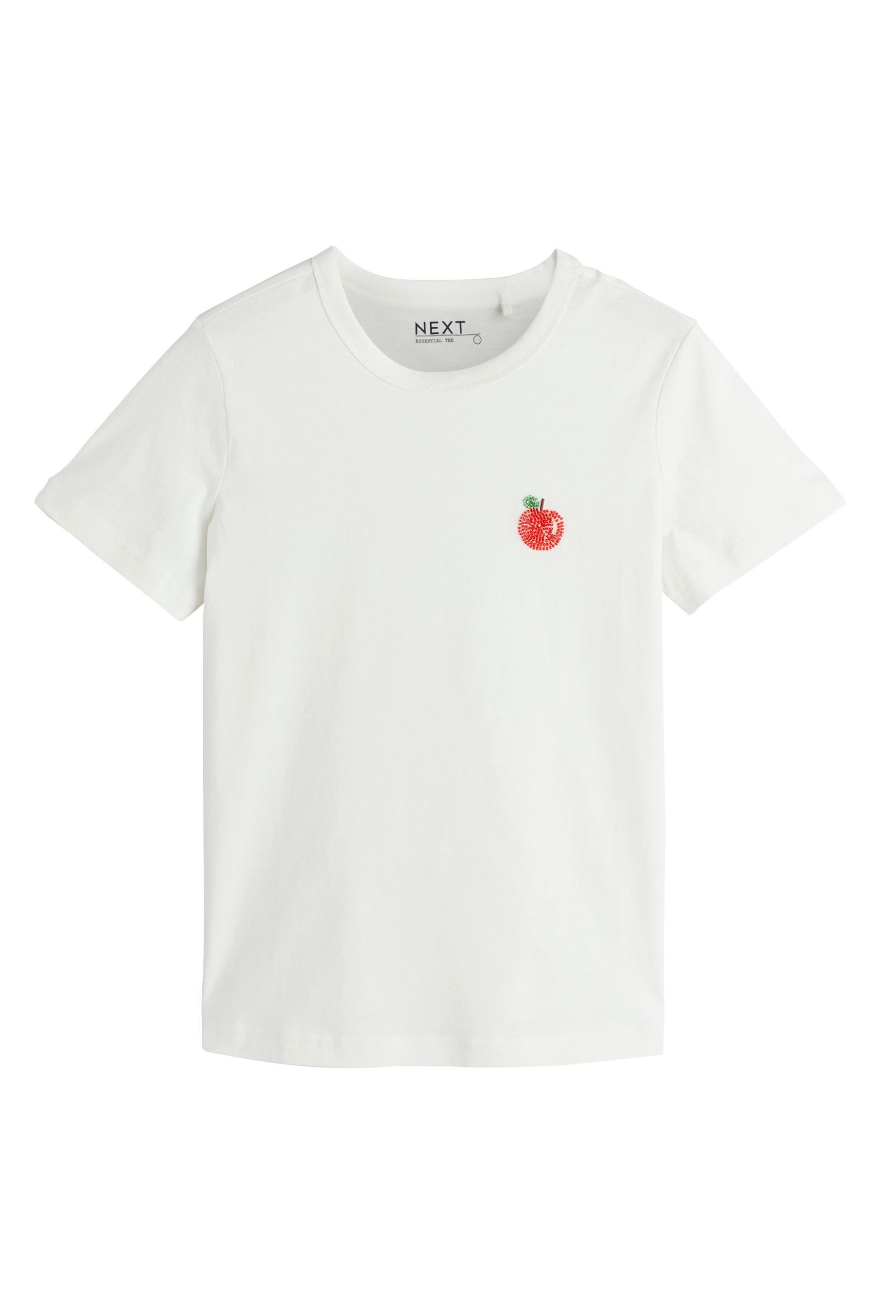Next T-Shirt Essential Kurzarm-T-Shirt mit Rundhalsausschnitt (1-tlg)