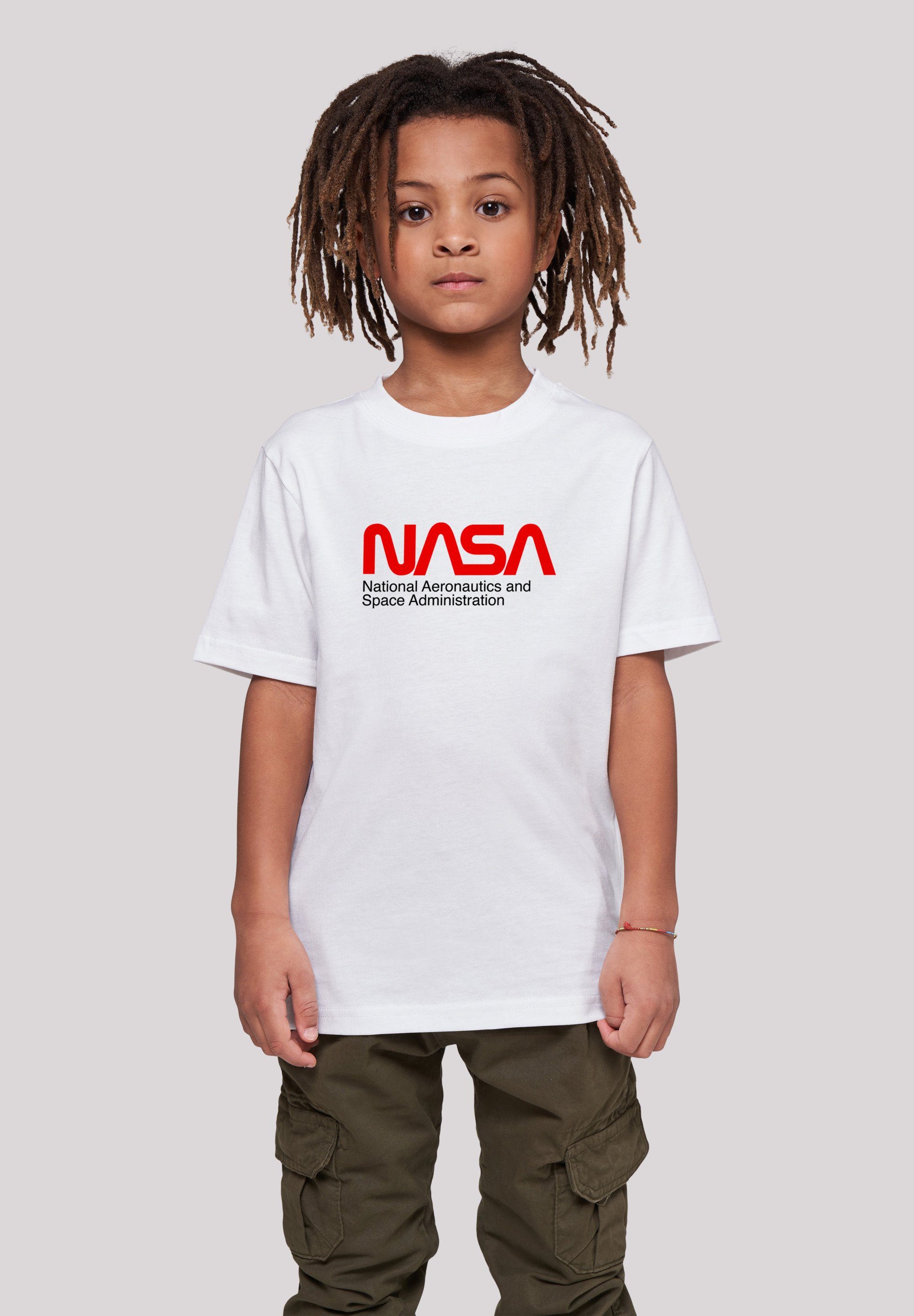 Kinder,Premium Unisex Jungen,Mädchen,Bedruckt, Tragekomfort Baumwollstoff mit NASA F4NT4STIC Merch, T-Shirt Space weicher Aeronautics hohem And Sehr