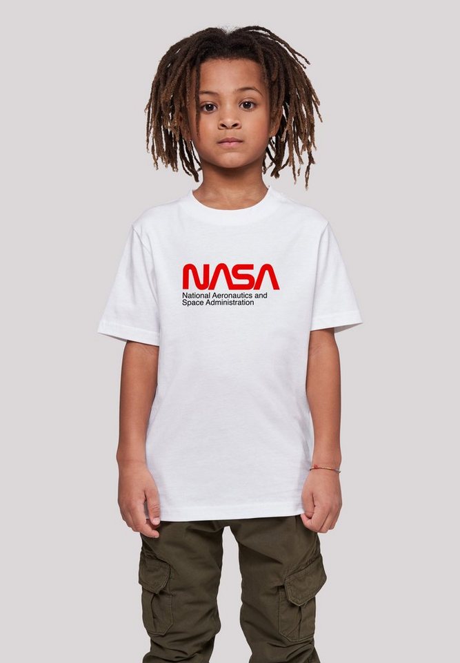 F4NT4STIC T-Shirt NASA Aeronautics And Space Unisex Kinder,Premium Merch, Jungen,Mädchen,Bedruckt, Sehr weicher Baumwollstoff mit hohem Tragekomfort