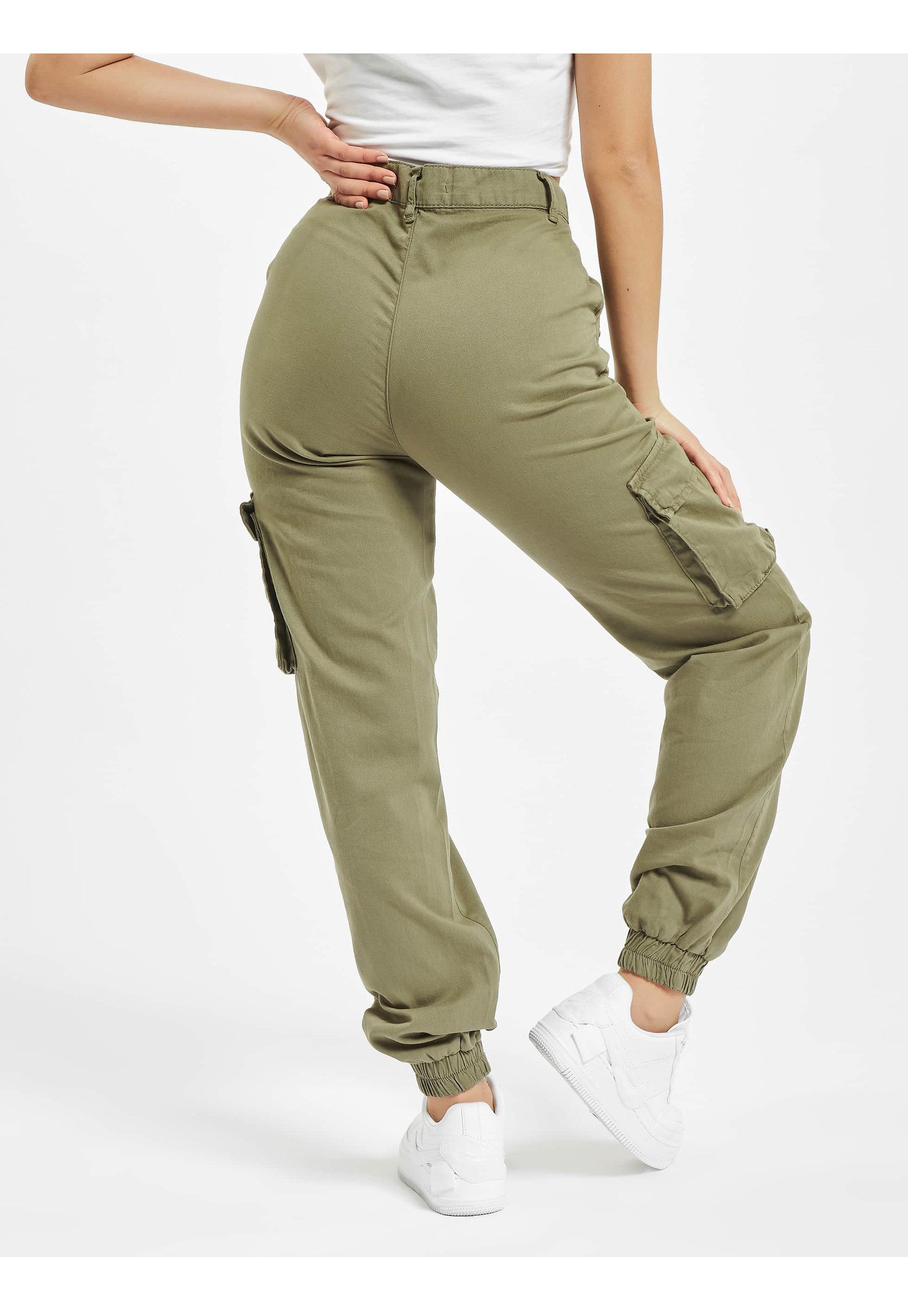 DEF Stoffhose DEF Damen Aya Cargopants (1-tlg)