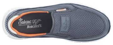 Rieker Slip-On Sneaker Slipper, Freizeitschuh mit dämpfender MemoSoft-Ausstattung