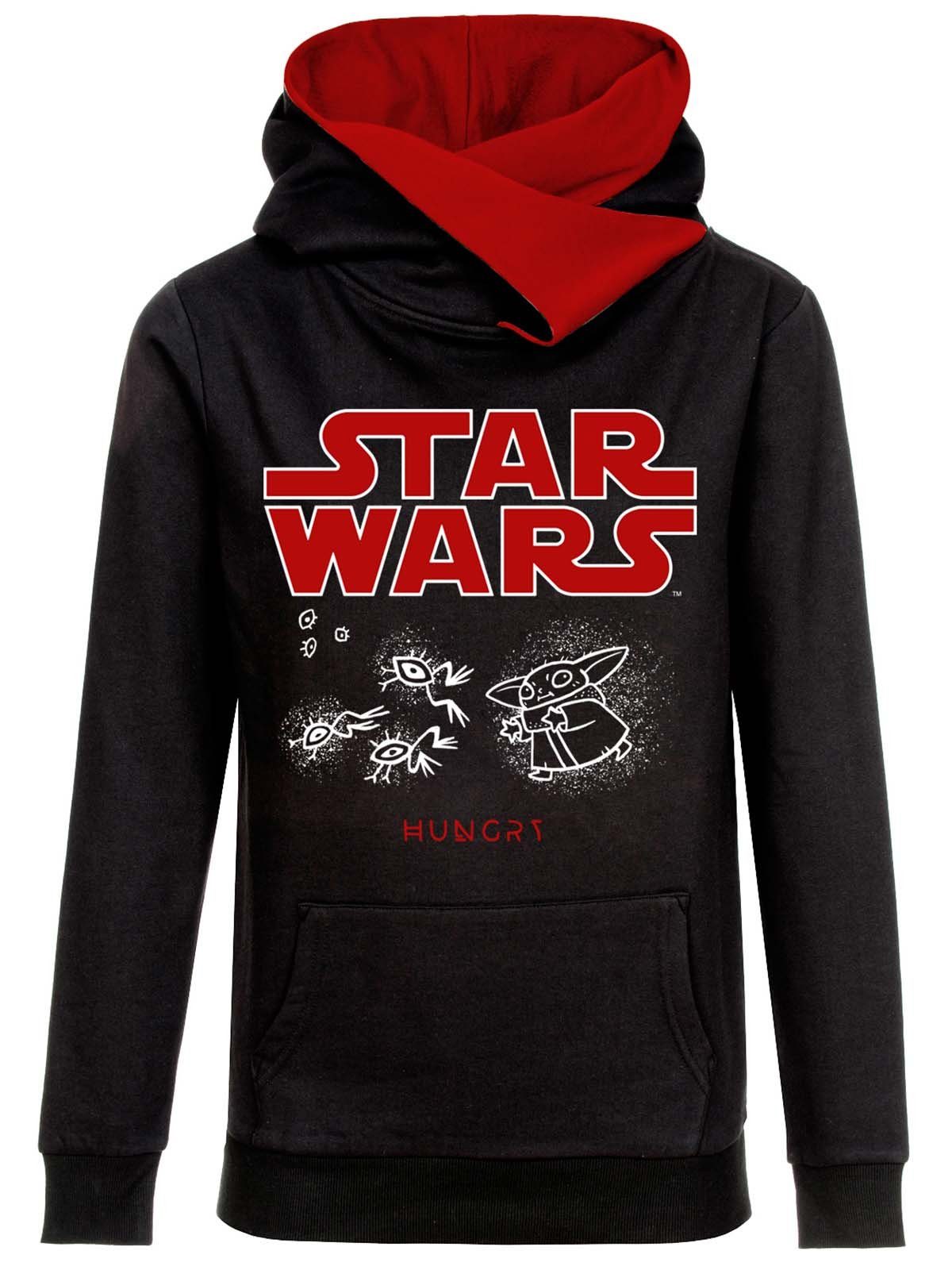 Star Wars Schalkragenpullover The Mandalorian Grogu Hungry