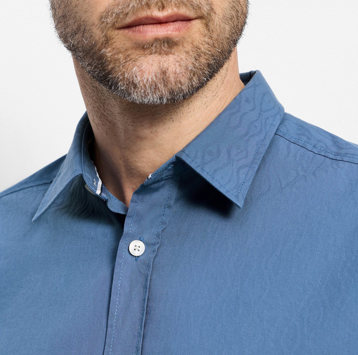 OLYMP Kurzarmhemd Casual Freizeithemd, regular fit, Kentkragen
