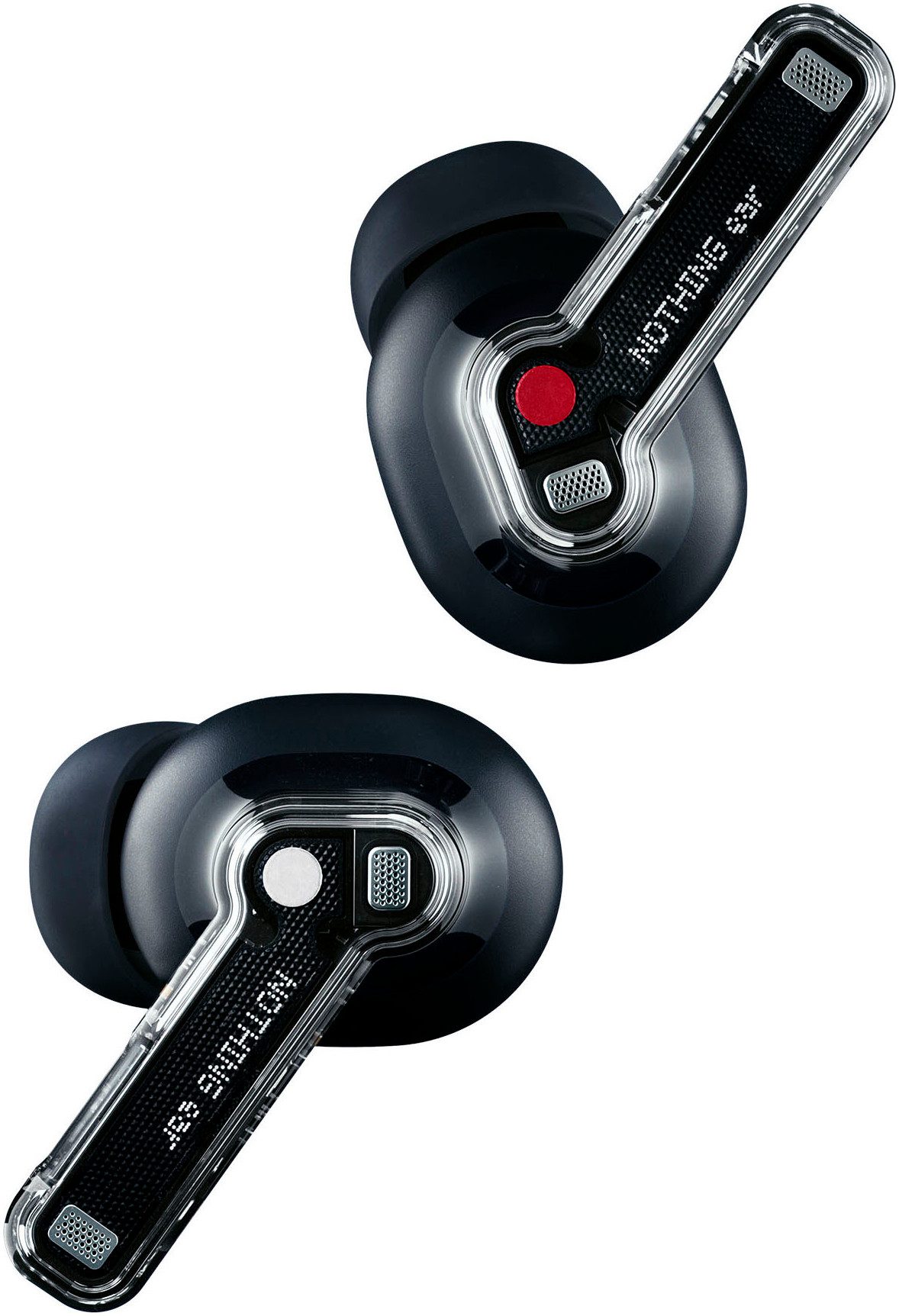 NOTHING Ear wireless In-Ear-Kopfhörer (Active Noise Cancelling (ANC), LED Ladestandsanzeige, Bluetooth)