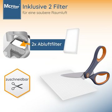 McFilter Staubsaugerbeutel (10 Stück) als Alternative für Swirl S 67, passend für Siemens Bosch Staubsauger, 10 St., 5-lagig, Microvlies, inkl. Mikrofilter, Optimal in Funktion