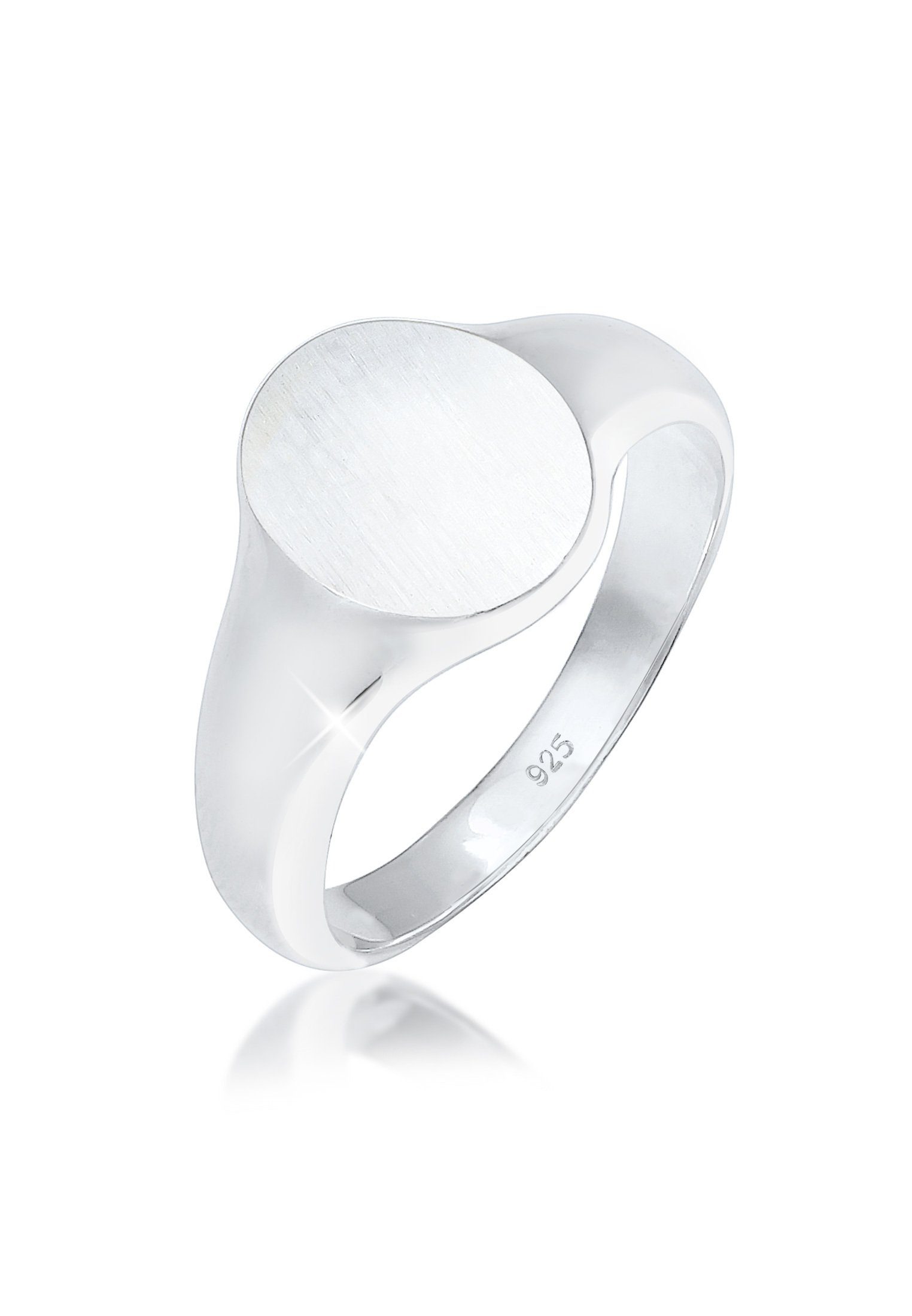 Kuzzoi Siegelring Herren Siegelring Matt Basic Cool 925er Silber günstig online kaufen