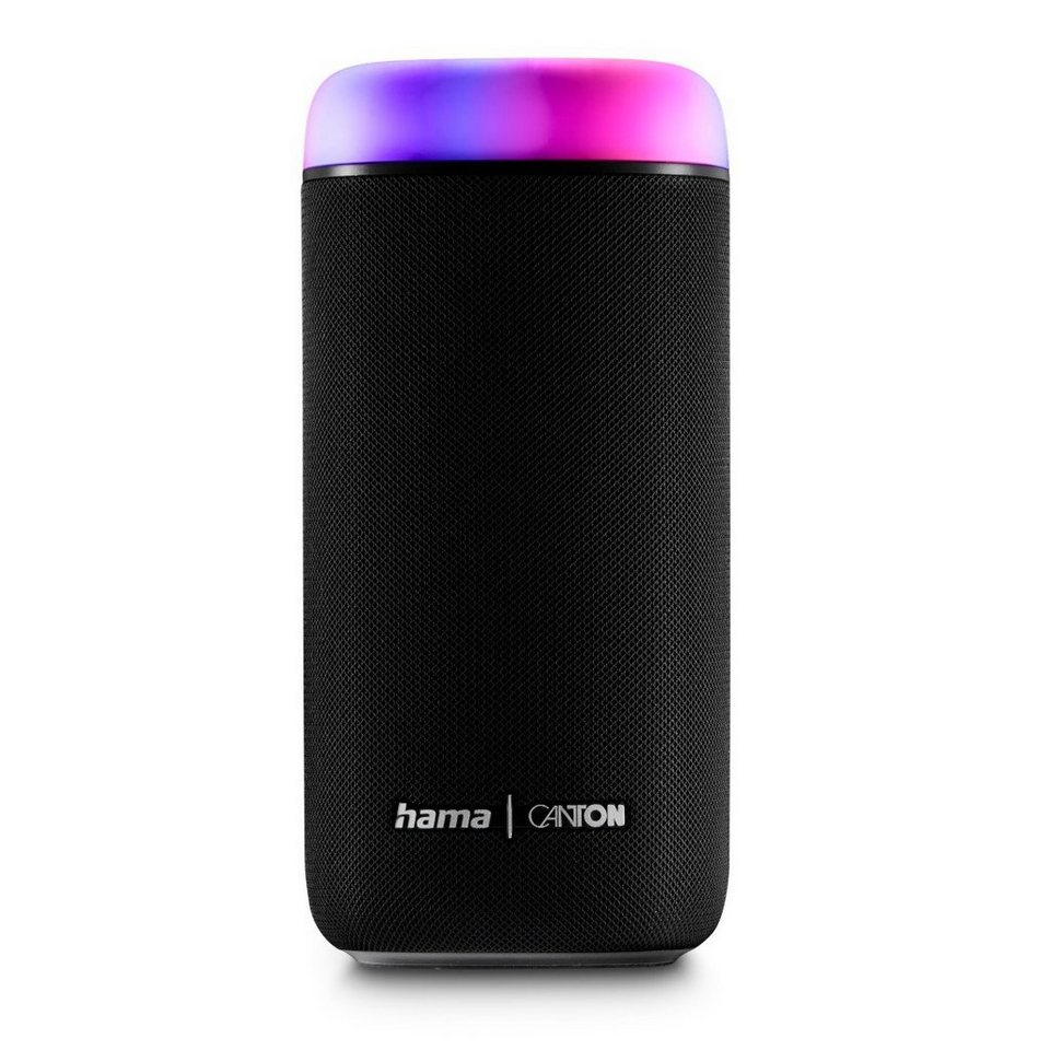 Hama Bluetooth®-Lautsprecher Glow Pro (wasserfest IPX4, 5 Licht-Modi, 30W)  Stereo Bluetooth-Lautsprecher (A2DP Bluetooth, AVRCP Bluetooth, Bluetooth,  HFP, 30 W)