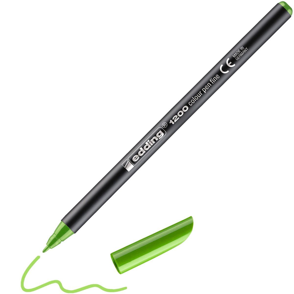edding Marker edding 1200 colourpen Fasermaler – Hellgrün