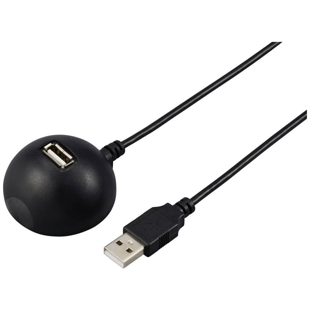 Renkforce USB 2 Typ-A Verlängerung mit Docking-Station 1.5 USB-Kabel, Docking-Station
