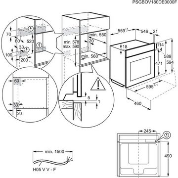 AEG Induktions Herd-Set TEAMHH4PIF, mit Backauszug, Pyrolyse-Selbstreinigung, SenseCook - Kerntemperatursensor