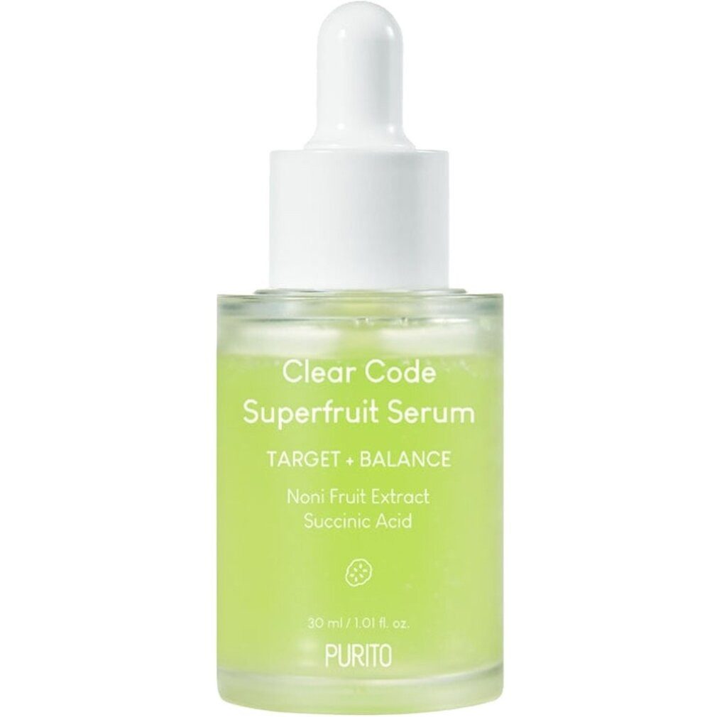 Purito Körperpflegemittel Ausgleichendes Hautserum (Clear Code Superfruit Serum) 30 ml