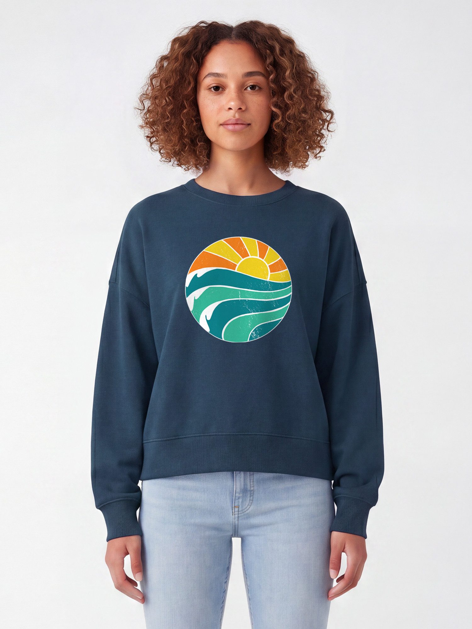 wat? Apparel Sweatshirt Summer Sun