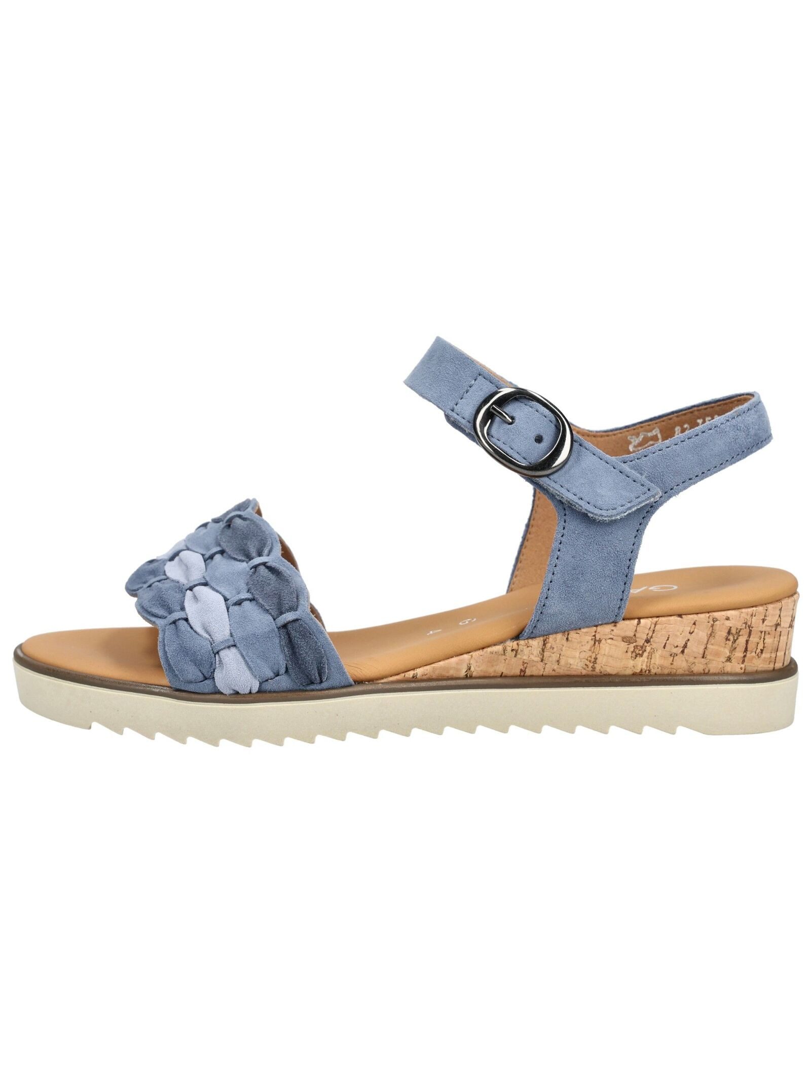Gabor Comfort Gabor Comfort Sandalen Leder Keilsandalette günstig online kaufen